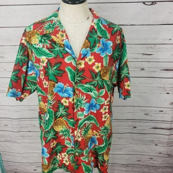 RjC vtg made in Hawaii Button Up XL shirt - Picture 6 of 10